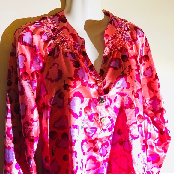 Boutique-Tracy Negoshian Kira (leopard) Cherries - Picture 2 of 8